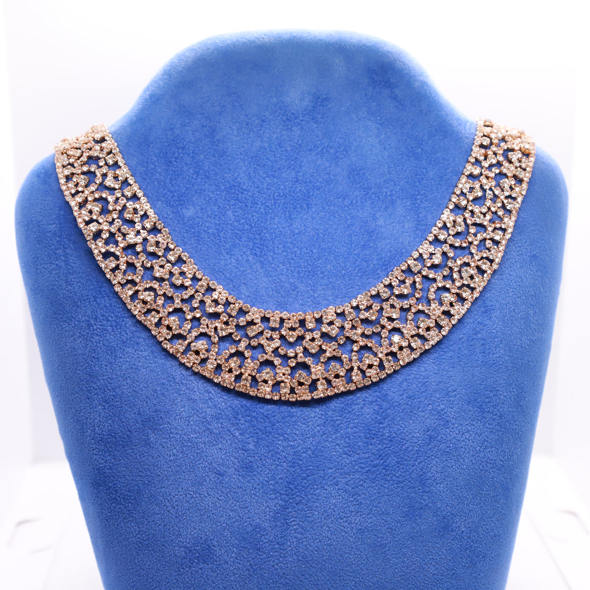 Collana filigrana strass