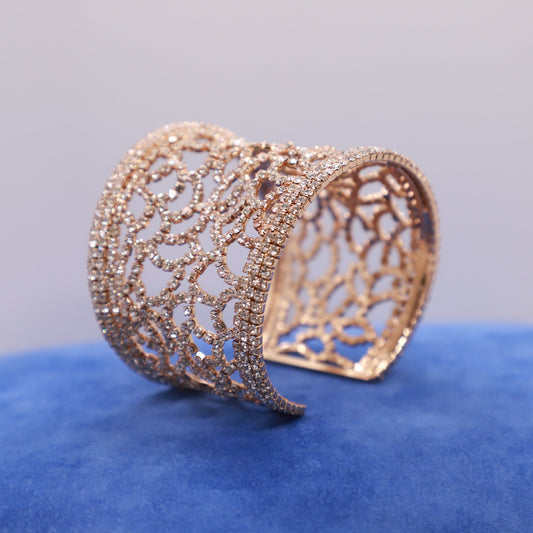 Bracciale strass gold