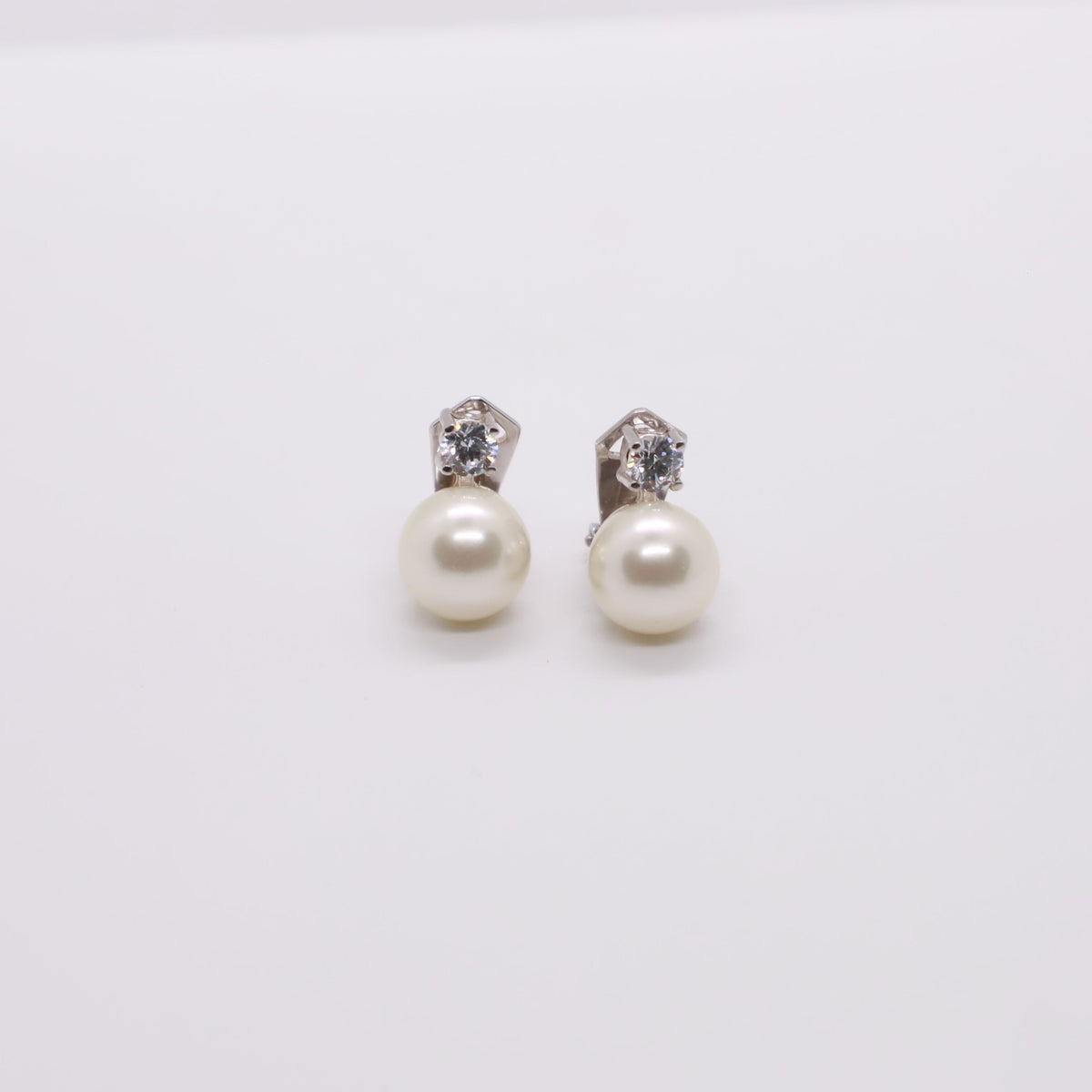 Orecchini perle clips